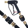 Adapter / swivel adapter for connecting pressure washer hoses 2x GW M22x1.5mm