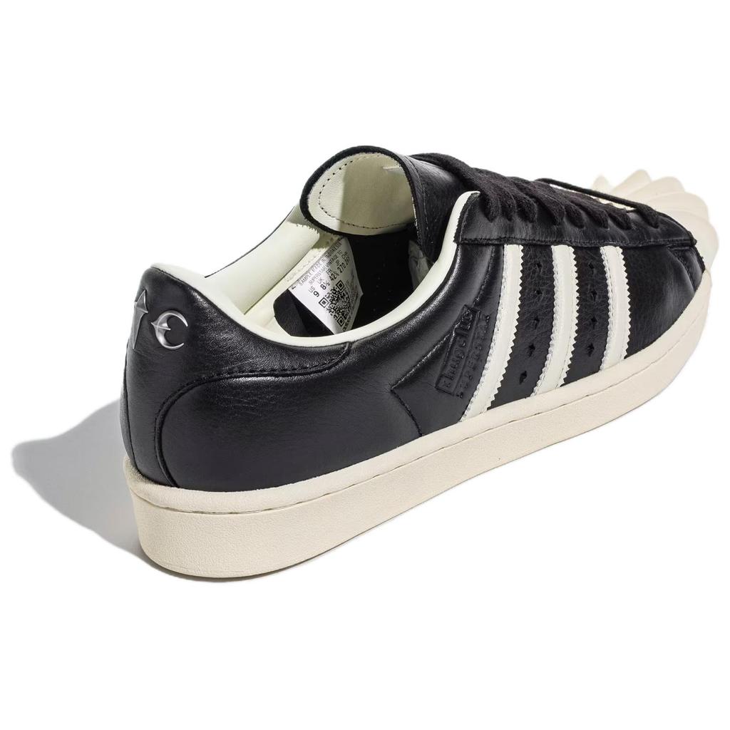 adidas Оригинальные кроссовки Thug Club X Superstar Fashion, удобные, прочные, низкие, унисекс, черные, белые, JS1907
