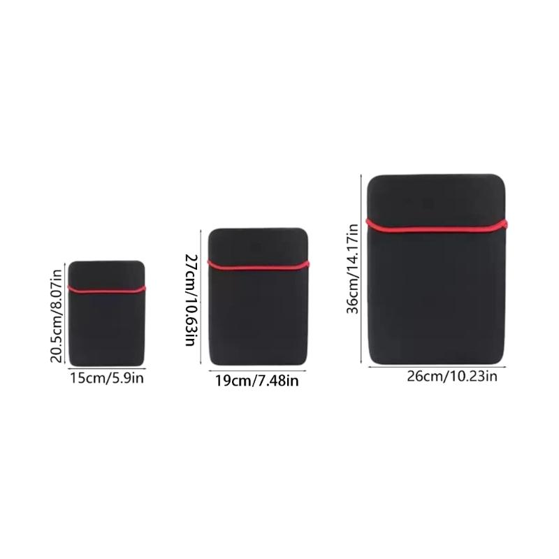 Protective 4x5 5x7 8x10 Film Holder Bag Large Format Sheet Film Holder Protective Neoprene Bag Darkroom Accessories