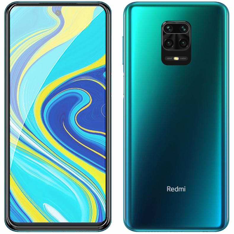 2x Tempered Glass for Xiaomi Redmi Note 9S (full screen, full 5D, 9H)