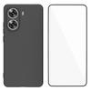 For Xiaomi Poco X7 Pro 5G TPU Case WANLONFENG MS Series Matte Back Cover with Tempered Glass