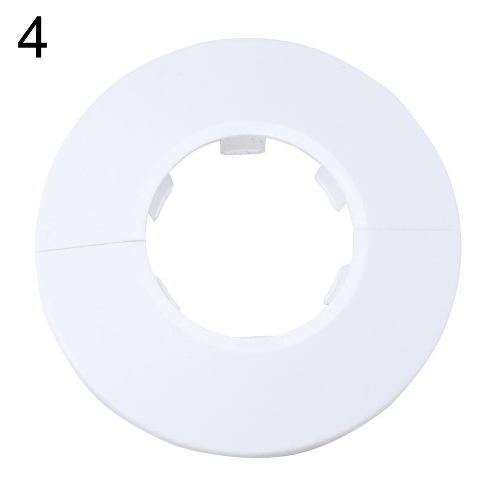 1Pc Plastic Wall Hole Pipe Collars Cover Shower Faucet Angle Valve Pipe Plug Decoration Cover Kitchen Bathroom Faucet Accessory