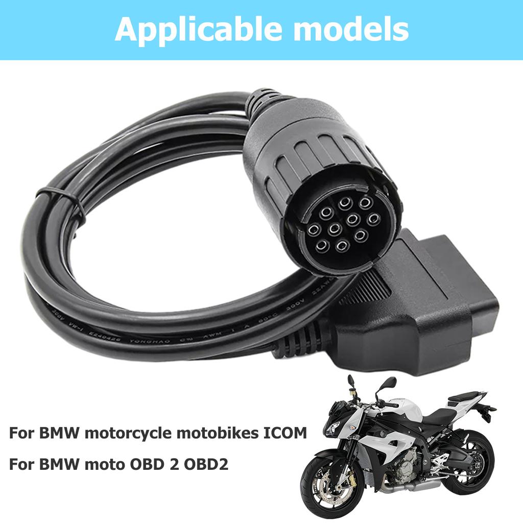 Bluetooth OBD2 BIMMER Инструмент для кодирования Транспортное средство и Мотоцикл MOTOSCAN Plus 10-контактный Кабель для мотоцикла/велосипеда для аксессуаров для мотоциклов BMW