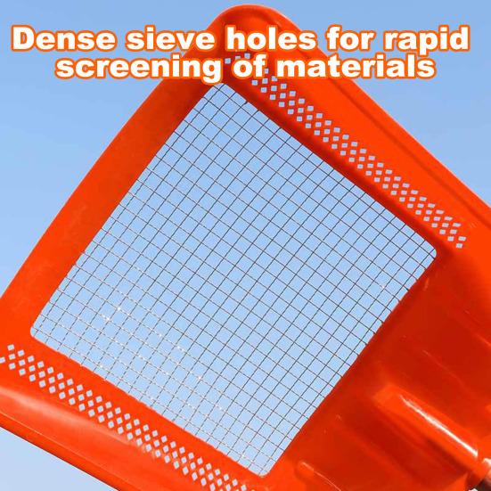 Садовое сито для почвы, простое в использовании фильтрующее сито для почвы, металлическая сетка для сита для сельского хозяйства