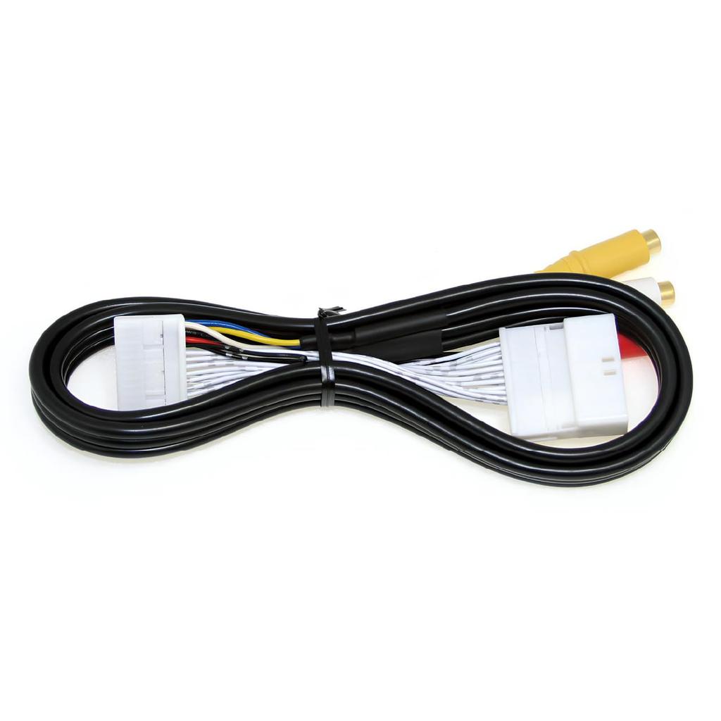 Адаптер видеовхода BeatSonic для навигации, устанавливаемой производителем Toyota, RCA 1 м, коаксиальный, совместимый с оригинальной навигационной системой, зеркальное подключение