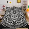 3D Mandala Printing Comforter Cover Set Double Size Polyester Duvet Cover Fashion Highend Home Bedclothes