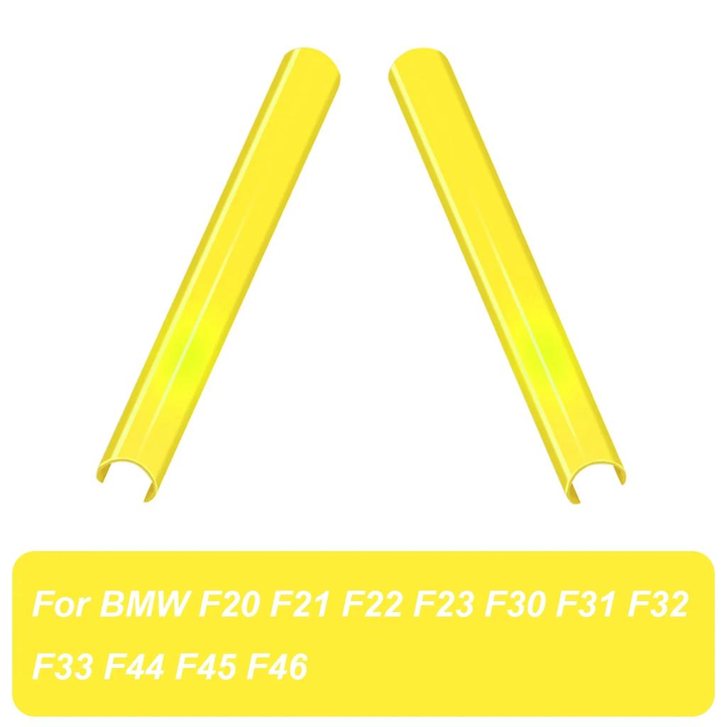 Для BMW F20 F21 F22 F23 F30 F31 F32 F33 F44 F45 1 2 3 4 Серии M Sport Передняя решетка радиатора "ноздри" Рамка Декоративные полоски Стикер в стиле lcqm29
