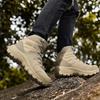 39-48 Men's Plus Size Anti Slip Wear-resistant Fashionable and Trendy Outdoor High Top Hiking Shoes Hiking Shoes