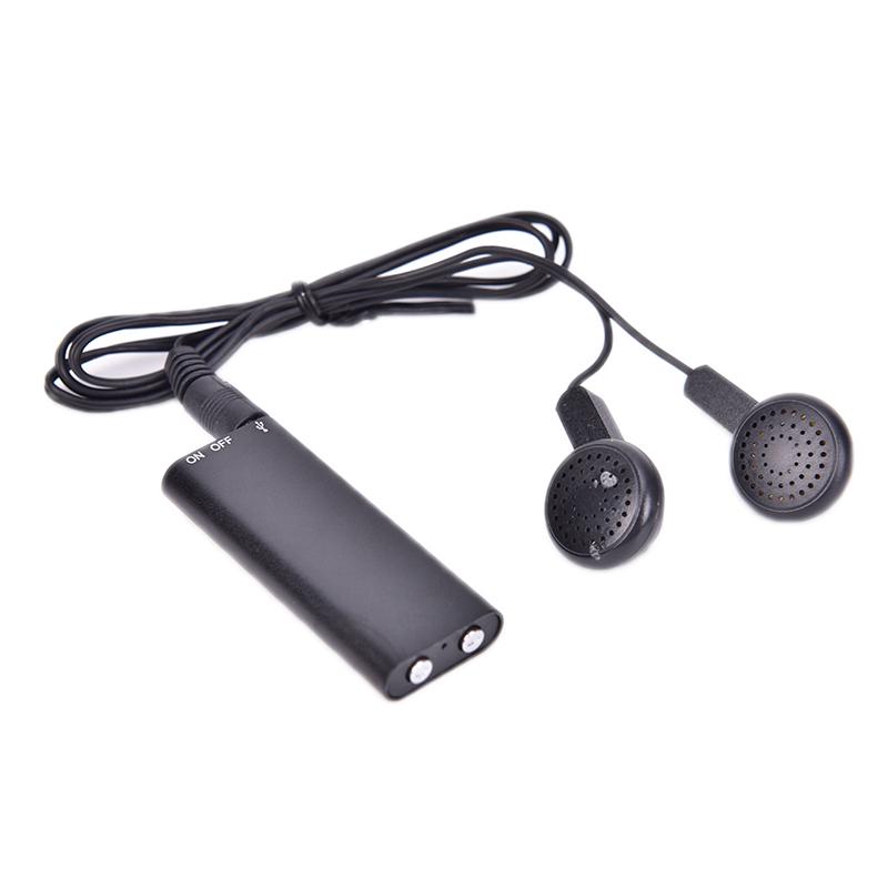 1Pc Portable Mini Audio Recorder Voice Activated Listening Device 96 Hours 8Gb