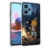 Чехол-мем 'Chill Guy' для Redmi Note 13 12 14 15 Pro Plus 13R 11 11T 11E 11S 10 Pro 10S 9 9S, прозрачный ТПУ чехол Capa Cases