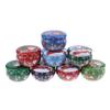 Christmas Tinplate Jars Coffee Tea Spice Candy Jewelry Storage Case Candle Making Containers Decorations Box Party Gift Jars