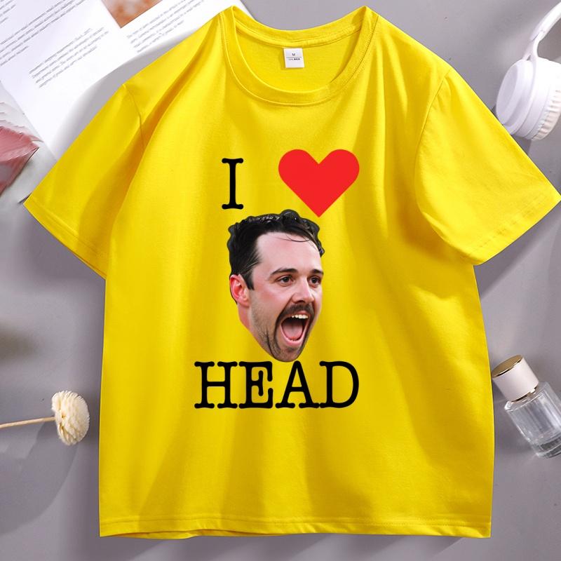 I Love Travis Head Tshirt Funny Humor Cotton Short Sleeve T Shirts Unisex Unisex Comfortable Round Neck Tshirt Unisexs Clothing