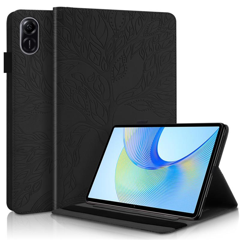Чехол для планшета Funda For Honor Pad X9 Case 11,5 дюймов 2023 Imprinted Tree Wallet Stand Back Silicone Shell For Honor Pad X8 Pro X9 Tablet Cover