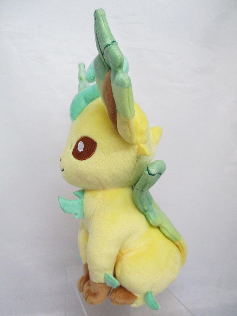 Sanei Boeki Pokemon ALL STAR COLLECTION Leafeon W12 x D10 x Plush Toy Pokemon PP123 (S) H20.5cm