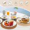 Modern Minimalist Woven Heat Insulation Mat Daily Kitchen Tableware Placemat Coaster for Home Use