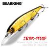 BEARKING 115mm 18g Arrival Slowly Floating Fishing Lures Artificial Bait Predator Tackle Jerkbaits For Pike And Bass