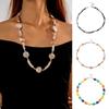 Women Bohemian Necklace Special-Shaped Beads Necklace Beach Necklace Jewelry for Daily Street Parties Vacations