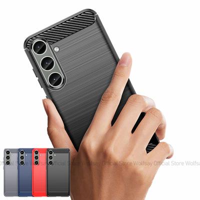 Для Samsung Galaxy S24 Plus Чехол Samsung Galaxy S24 Plus S24 Ultra Чехол Роскошный TPU Противоударный Силиконовый Защитный Чехол Для Телефона