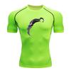 Men's Compression Workout T Shirt, Quick Dry Breathable Athl