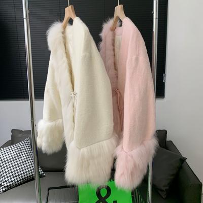 Новая меховая шуба из лисьего меха в китайском стиле, куртка из гусиного пуха, ретро-мода, женская короткая, утягивающая и теплая