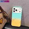 Матовый защитный чехол с градиентом для камеры для iPhone 17 16 15 14 13 Pro Max, 2-в-1, большое окно, противоударный бампер, чехол для телефона