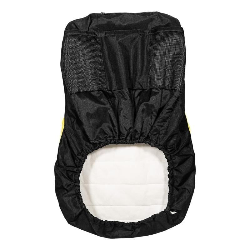LP92334 Adjustable Tractor Cushioned Seat Cover Waterproof Comfortable Wearresistant Supportive for Extended Farming Use