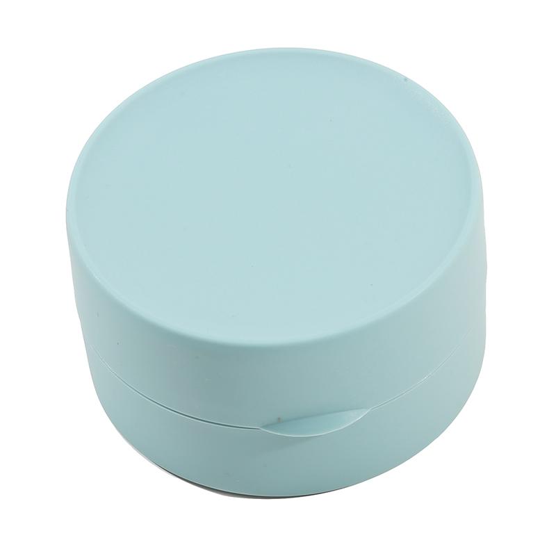 Дорожный контейнер для мыла, держатель для мыла с крышкой, переносной дорожный чехол для мыла, герметичная мыльница для путешествий, подходит для путешествий, кемпинга, мыльница на открытом воздухе