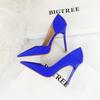 Fashion Fashion Lady Pointed Toe Stilettos High Heels Silks Satins Sexy Party Office Shoes for Women Summer Female Pumps