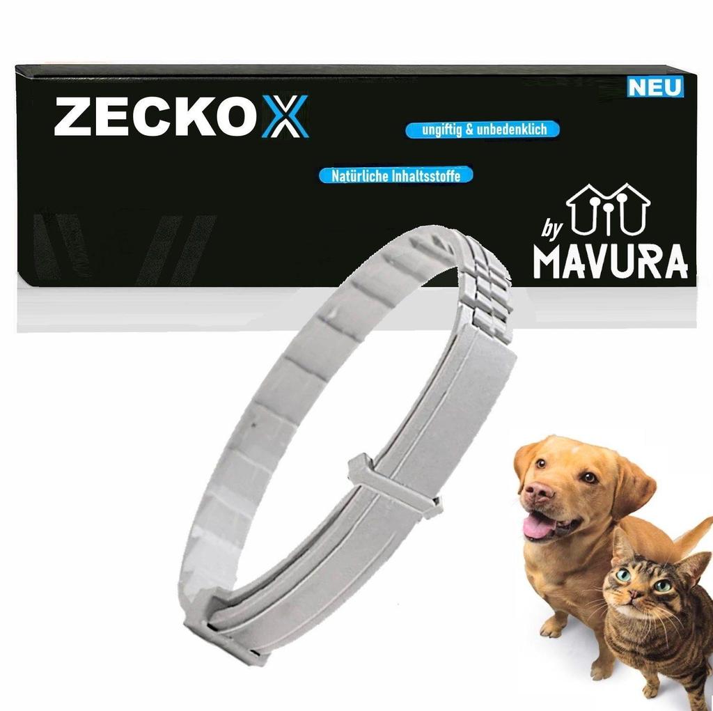 ZECKOX Preventive Collar for Dogs and Cats | Tick and Flea Collar