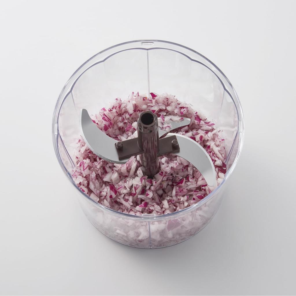 Handy Chopper L Максимальная вместимость Не требуется источник питания Ручной кухонный комбайн Измельчитель Измельчитель для пищевых продуктов 2-х сторонний блендер Стильный Милый Простой [Toffy]