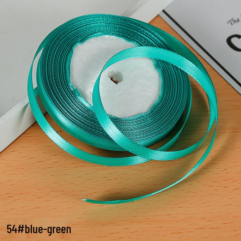 1 см атласная лента для украшения подарочной коробки и бантов, специальная для трансграничной торговли