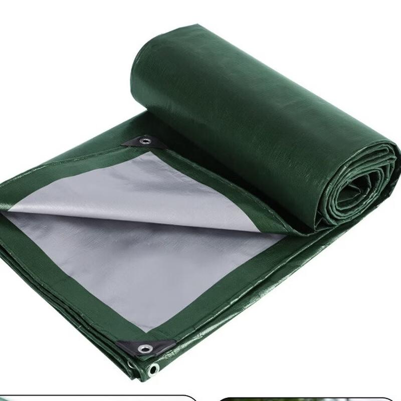 Agricultural Green Silver Tarp