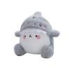 Huggable Cat Plush Egg Stress Relief Doll With Whimsical Expressions For Kids Adults And