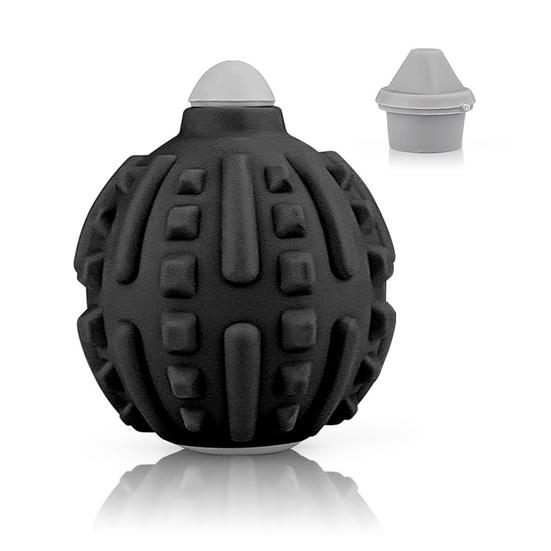 Вибрирующий массажный мяч, высокоинтенсивный массажер для облегчения боли, физиотерапия, портативный массажер для глубоких тканей, мяч для фасций