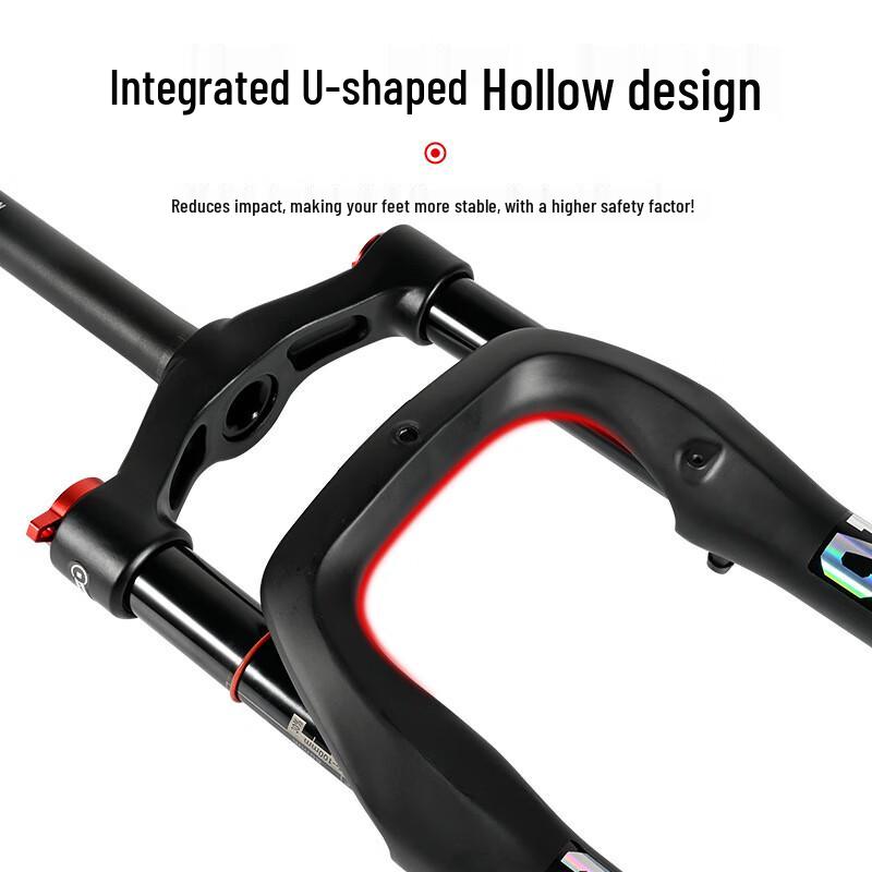 GEETHA 135MM Амортизационная вилка с толстой покрышкой