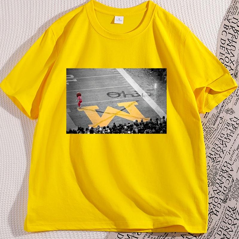 Funny Brutus T Shirt Snow Fan Football TShirt Cotton Short Sleeve Round Neck Tshirts Loose Graphic Tee Male Clothing Streetwear