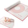 Cluoling Cooking Mat, 40x60cm, Large Size, Bread Kneading Mat, Pastry Mat, Baking Sheet for Kitchen, with Graduations, Heat Resistant, Non-Slip
