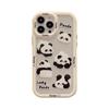 Cute Little Panda Suitable for IPhone 16 Mobile Phone Case Apple 15 Anti Fall 13 ProMax Magnetic 14 Acrylic 12