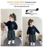 Girls' Korean-Style Leopard Print Hooded Sweatshirt and Pants Set - 2025 Spring/Autumn Fashion