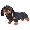 VidaXL Plush Toy Dachshund Breed Dog Black XXL 91333