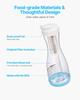 Water Filter Pitcher 6 Cup Glass Water Filtration Pitcher 211 Gallons