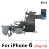 USB Micro Charger Charging Port Dock Connector Microphone Board Flex Cable For IPhone 6 6S Plus 7 Fast Charging