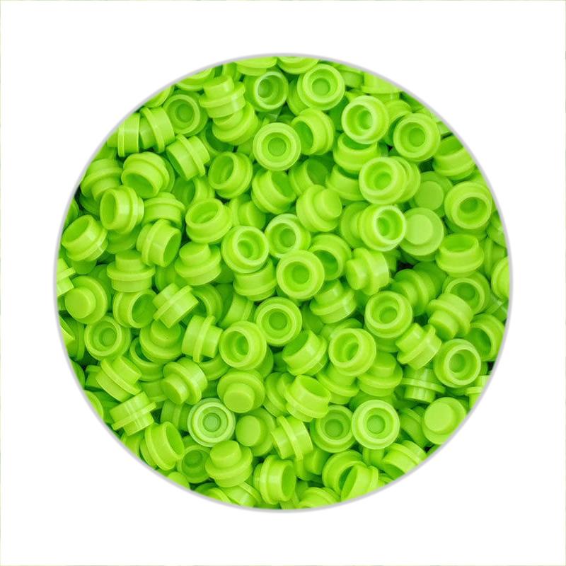 300/500/1000 шт. Сборные частицы 6141 Пластина круглая 1x1 точка DIY строительные блоки фигурки лампа кирпичи игрушка для детей 4073