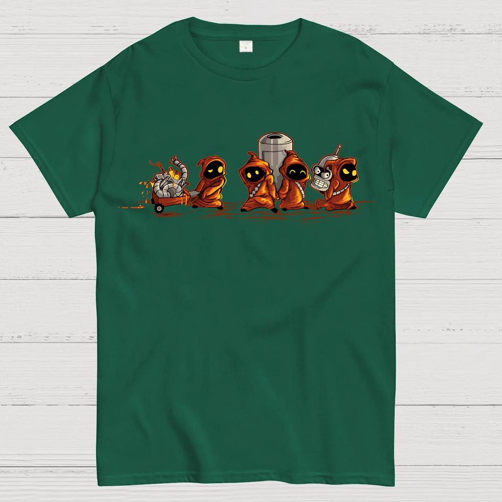 Wrong Robot Cotton Summer Casual Cool Loose T-Shirt