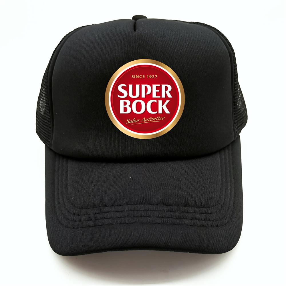 Кепка-тракер Super Bock Унисекс Смешная кепка Бейсболка Крутая летняя Унисекс Кепки с сеткой