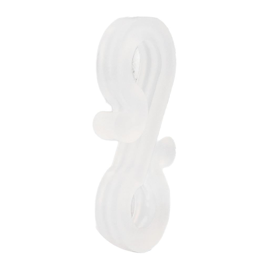 150Pcs S Shaped Hooks Sturdy Plastic Dual Ends Multipurpose Christmas Light Clips for Party Lights Decoration