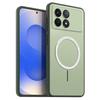 Матовый полупрозрачный магнитный чехол для телефона Xiaomi POCO X6 Pro 5G Мягкий чехол из ТПУ