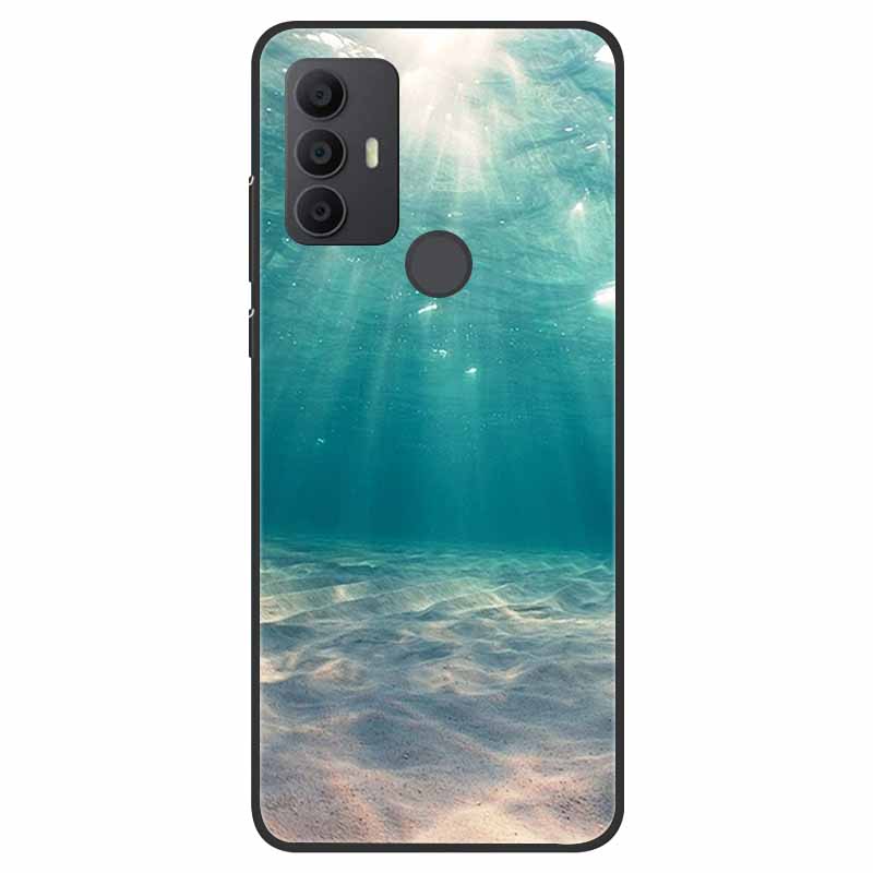 Для чехла TCL 30 SE 305 306 Мягкий силикон Крутой мультяшный coque Для TCL 306 305 Задняя крышка Para TCL 30SE Чехлы Модный ТПУ Fundas