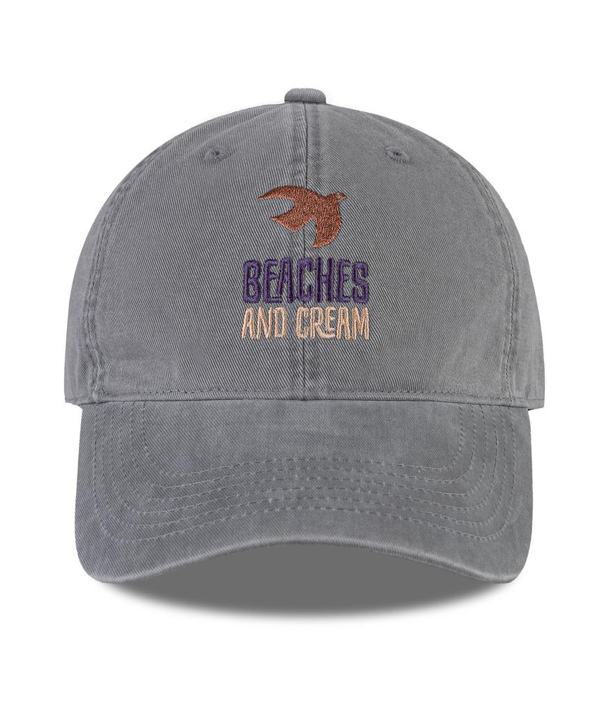 Кепка-бини Bichiseuaenkeulim Seagull Cation Ball Cap-Серый