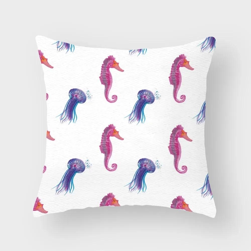 Роскошный Декор для Дома Наволочка Тропический Фламинго Наволочка для Подушки Гостиная Диван Наволочка